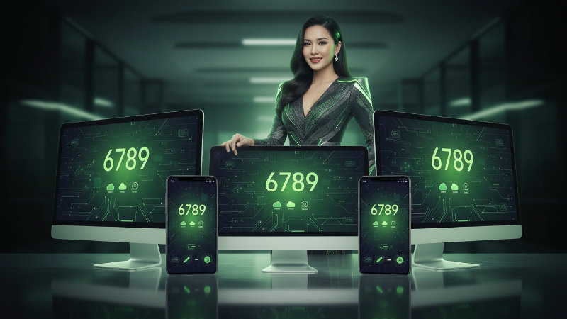 Đăng nhập 6789 trên nhiều thiết bị khác nhau được đồng bộ hóa